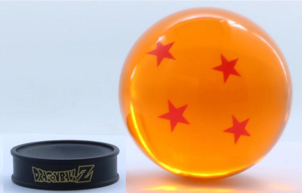 DRAGON BALL - Crystal Ball 75mm with Collector Basis - 3