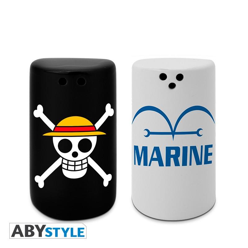 ONE PIECE - Salière & Poivrière - Skull & Marine - 2