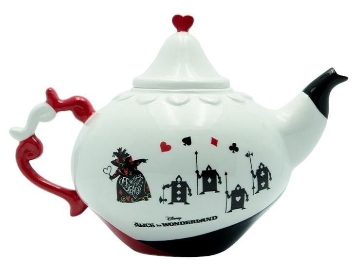DISNEY - Queen of Hearts - Ceramic Teapot - 2