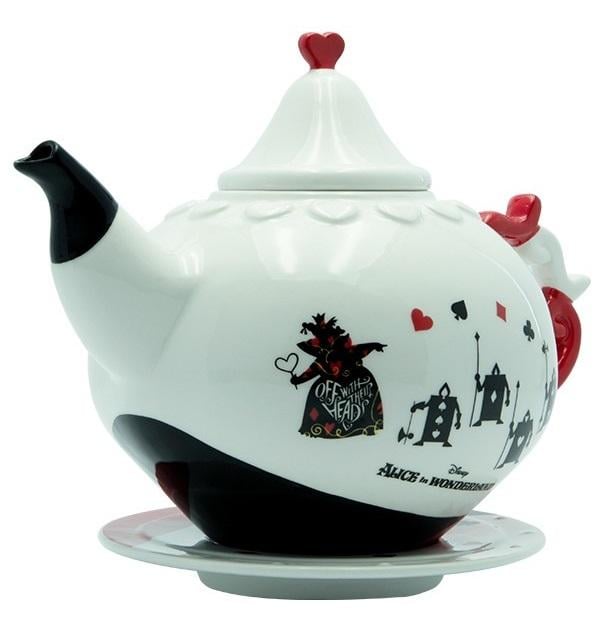 DISNEY - Queen of Hearts - Ceramic Teapot - 3
