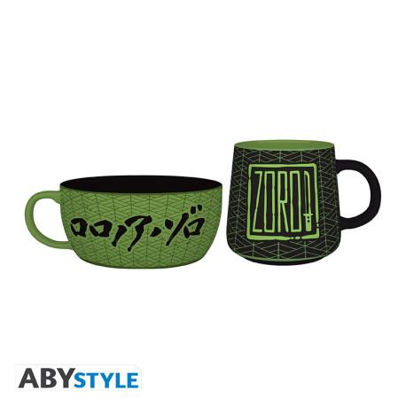 ONE PIECE - Zoro - Set Petit Déjeuner Mug + Bol - 2