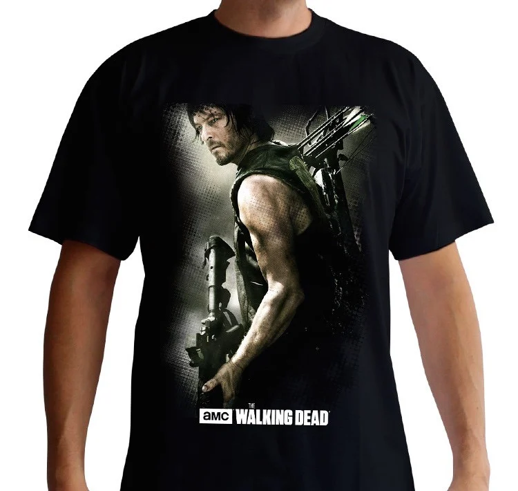 THE WALKING DEAD - T-Shirt Daryl Crossbow (XXL) : ShopForGeek.com: T ...