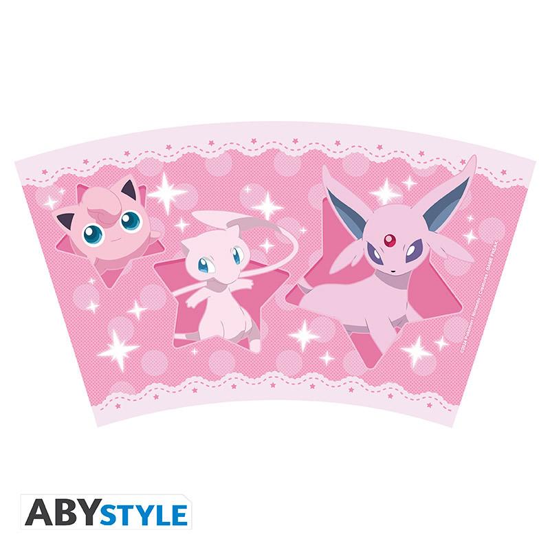 POKEMON - Mentali & Friends - Gobelet avec paille 470ml - 2