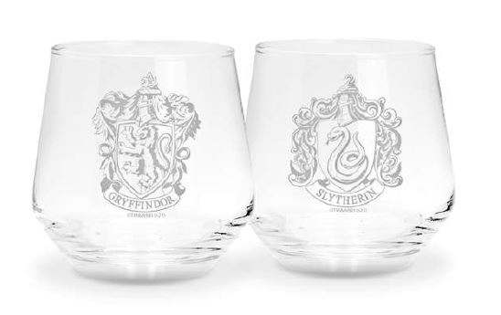 HARRY POTTER - Gryffindor & Slytherin - 2 Glasses Set 300ml_IMAGE_1