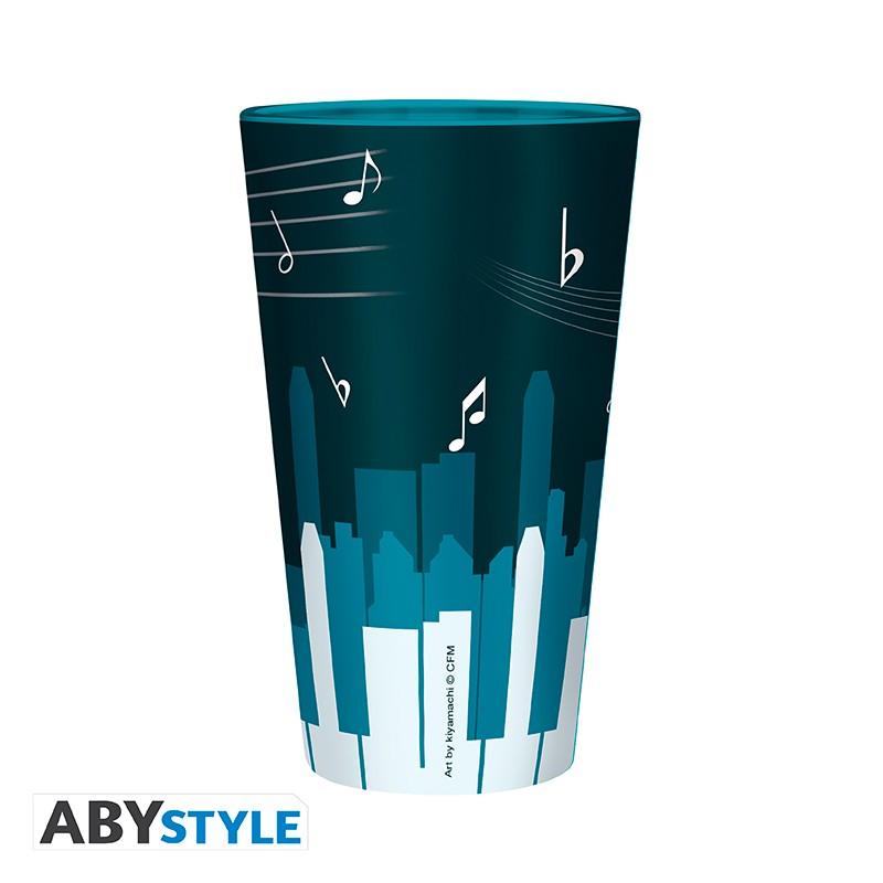 HATSUNE MIKU - Musical town - XXL Glass 400ml - 2