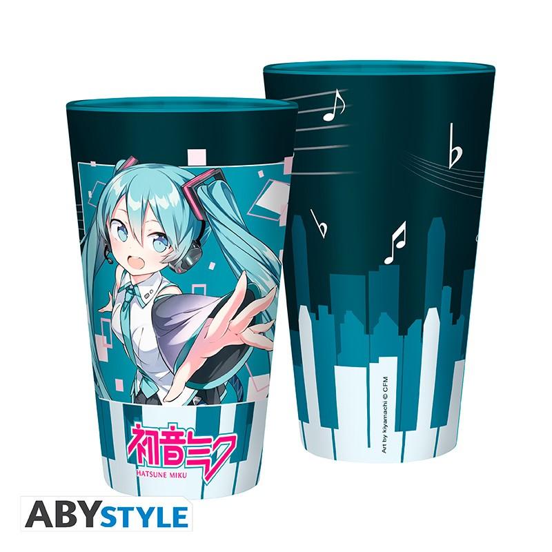 HATSUNE MIKU - Musical town - XXL Glass 400ml - 3