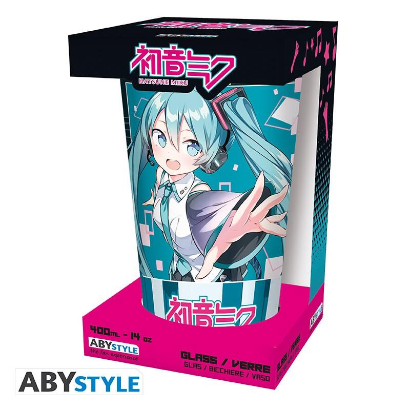HATSUNE MIKU - Musical town - XXL Glass 400ml - 4