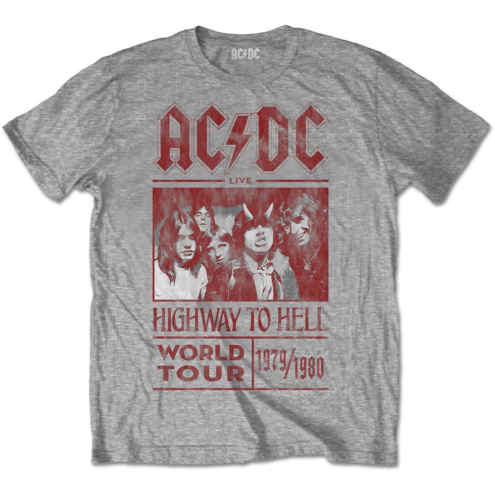 AC/DC - T-Shirt RWC - Highway to Hell Tour 1979/1980 (XL) : ShopForGeek ...