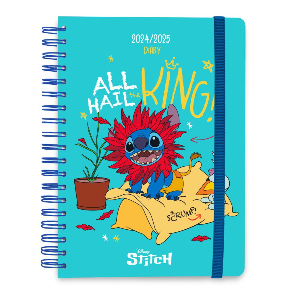STITCH A5 Agenda 2024/2025 12 Months Calendar
