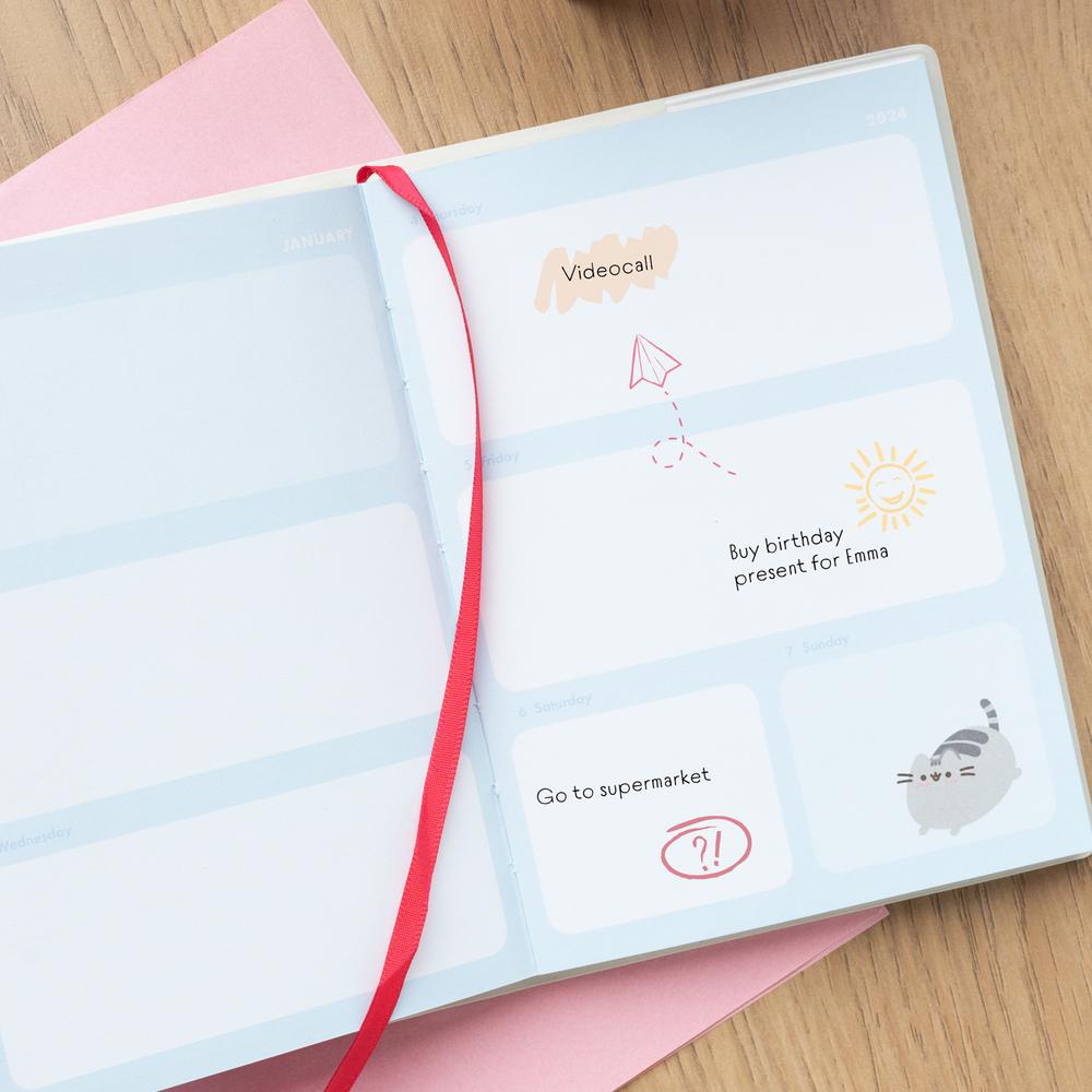 PUSHEEN - Agenda Pocket 2023/2024 - 17 Mois - UK - 5