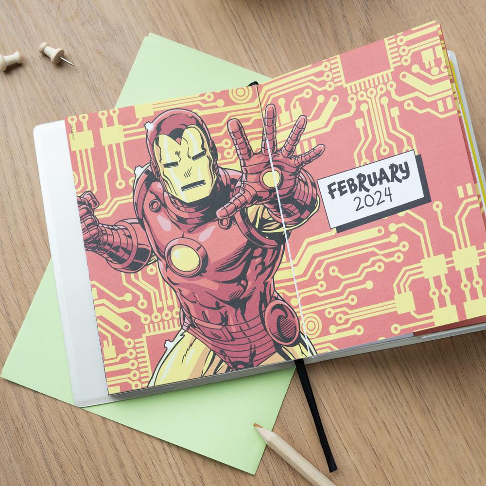 MARVEL COMICS - Agenda Pocket 2023/2024 - 17 Mois - UK - 2