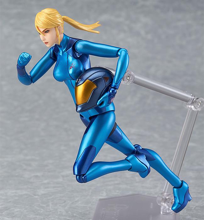Figma Samus Aran Zero Suit Version – Action Figure Metroid Other M, 16 Cm, Articolata Con Parti Intercambiabili - 3