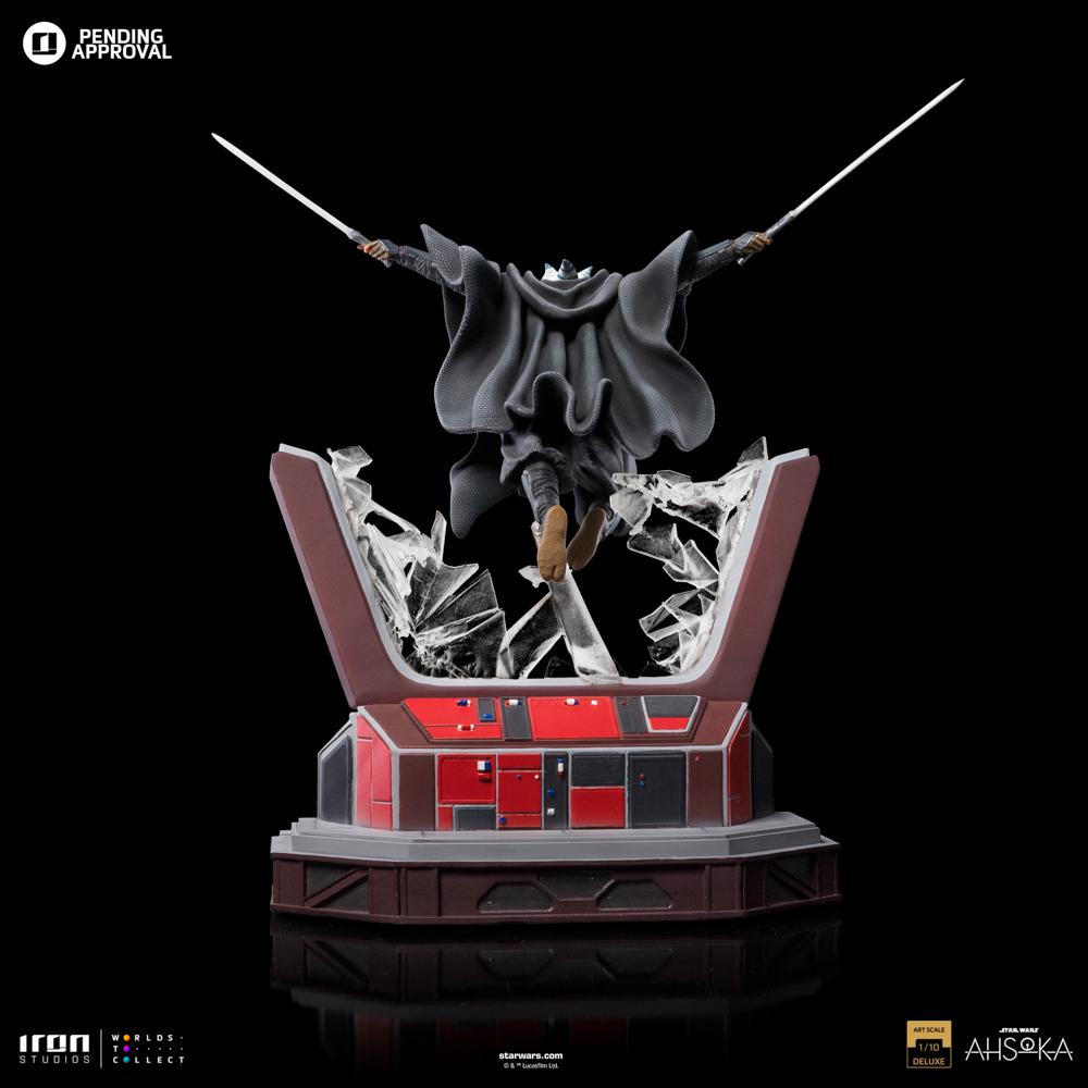 STAR WARS AHSOKA - Ahsoka Tano -Statuette Art Scale Deluxe 1/10 28.9cm - 4