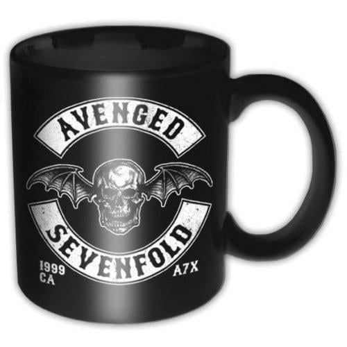 ROCKOFF Maglietta Avenged Sevenfold Death Bat Con Strass - Nero, XXL Donna
