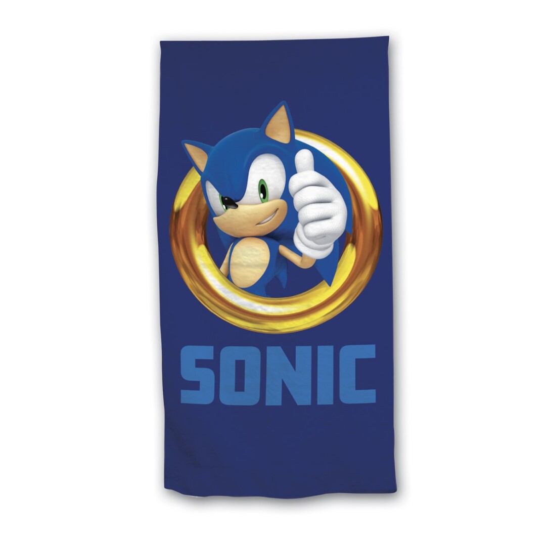 SONIC - Beach Towel 100% Microfiber - 70x140cm_IMAGE_1