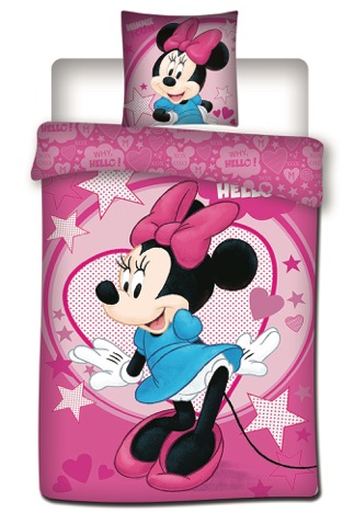 DISNEY - Duvet Cover 140X200 - Hello Minnie '100% microfiber'_IMAGE_1