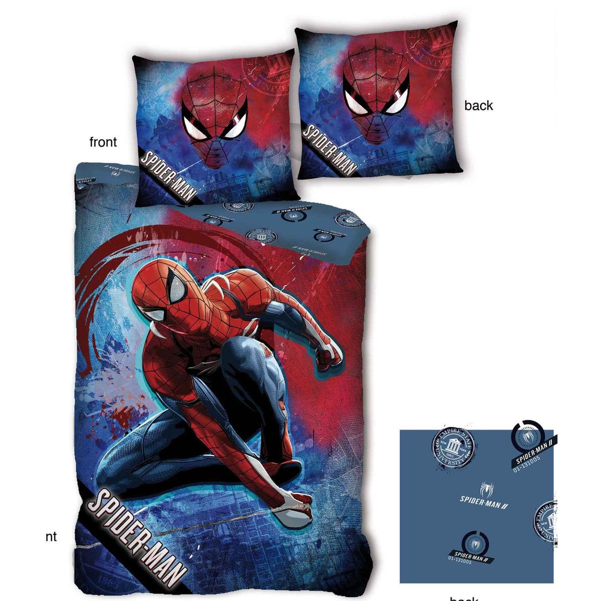 MARVEL - Duvet Cover 140X200 - Spiderman - Vers 3 '100% microfiber'_IMAGE_1