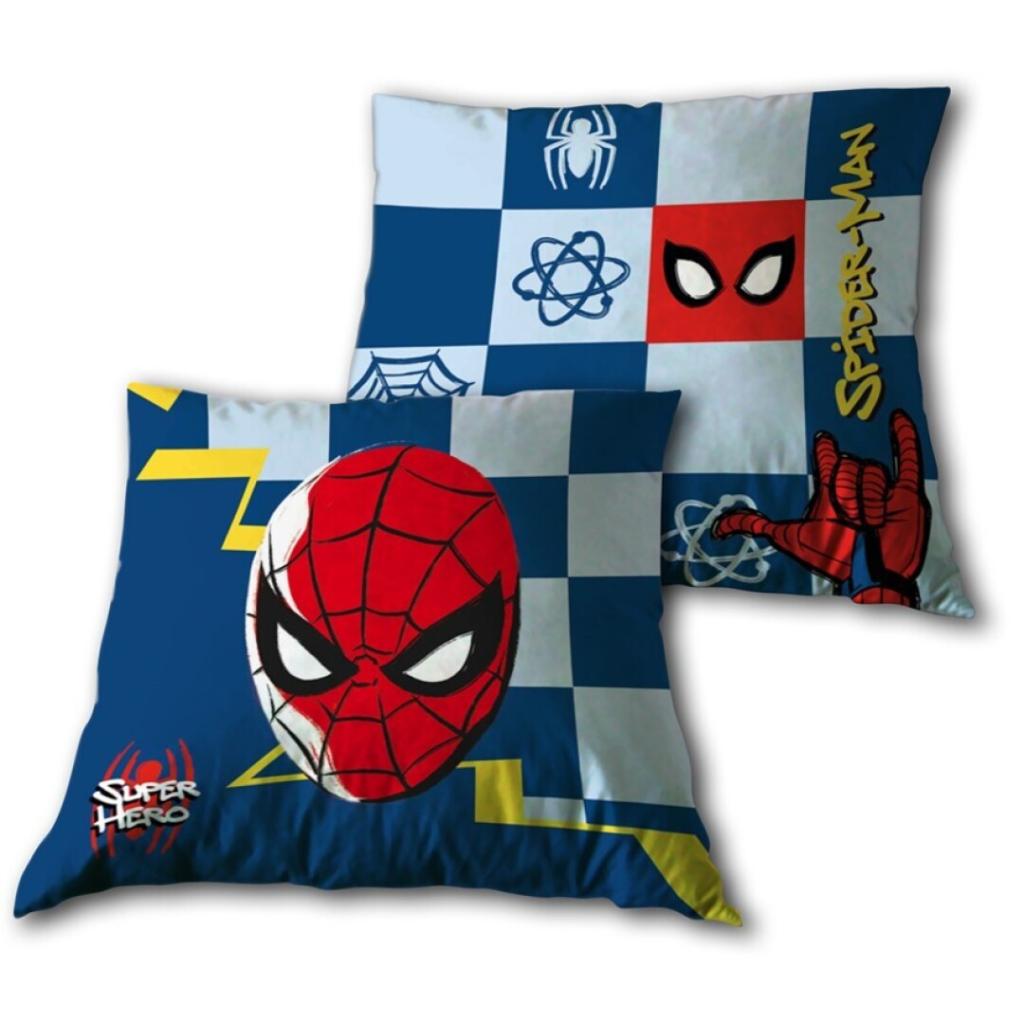 Coussin Spiderman et 2 boîtes à goûter - Décoration