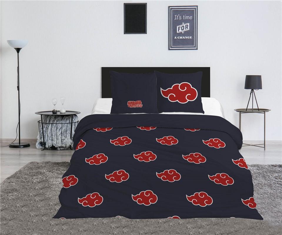NARUTO SHIPPUDEN - Duvet Cover 240x220cm + 2x65x65cm - Akatsuki - 3