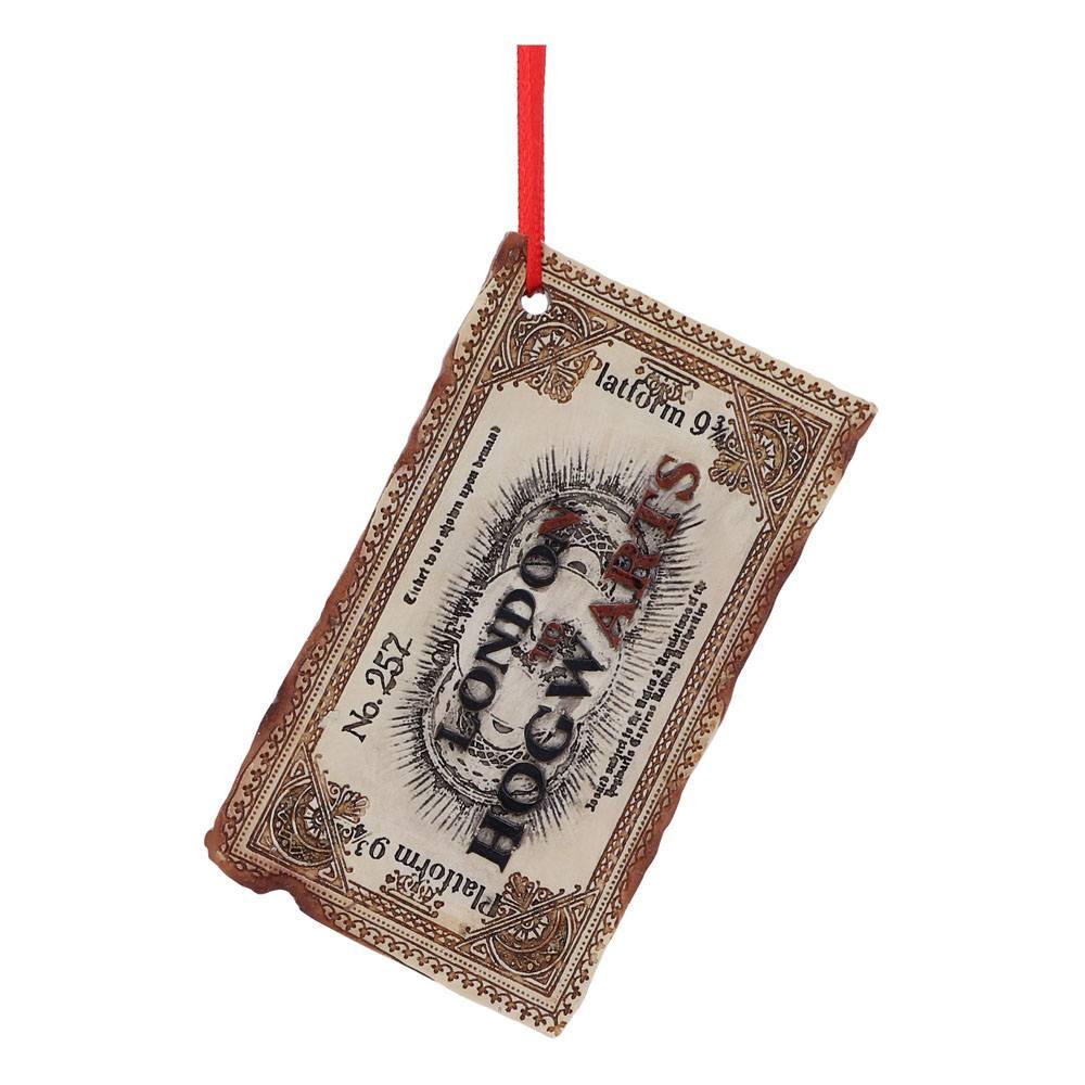 HARRY POTTER - Ticket Poudlard Express - Décoration de Sapin 9.5cm - 2