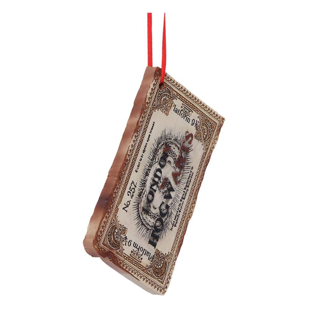 HARRY POTTER - Ticket Poudlard Express - Décoration de Sapin 9.5cm - 5