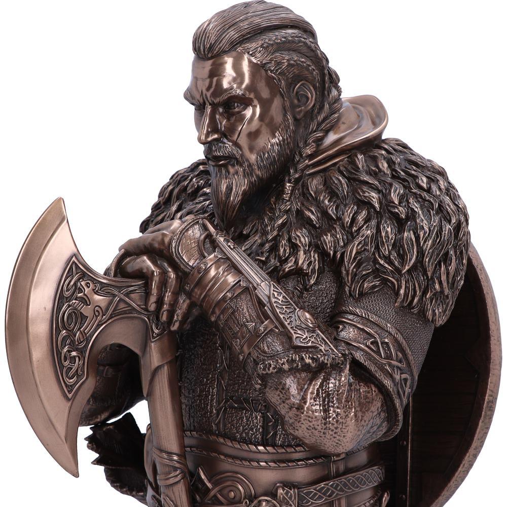 ASSASSIN'S CREED VALHALLA - Eivor - Buste en Bronze 31cm - 5