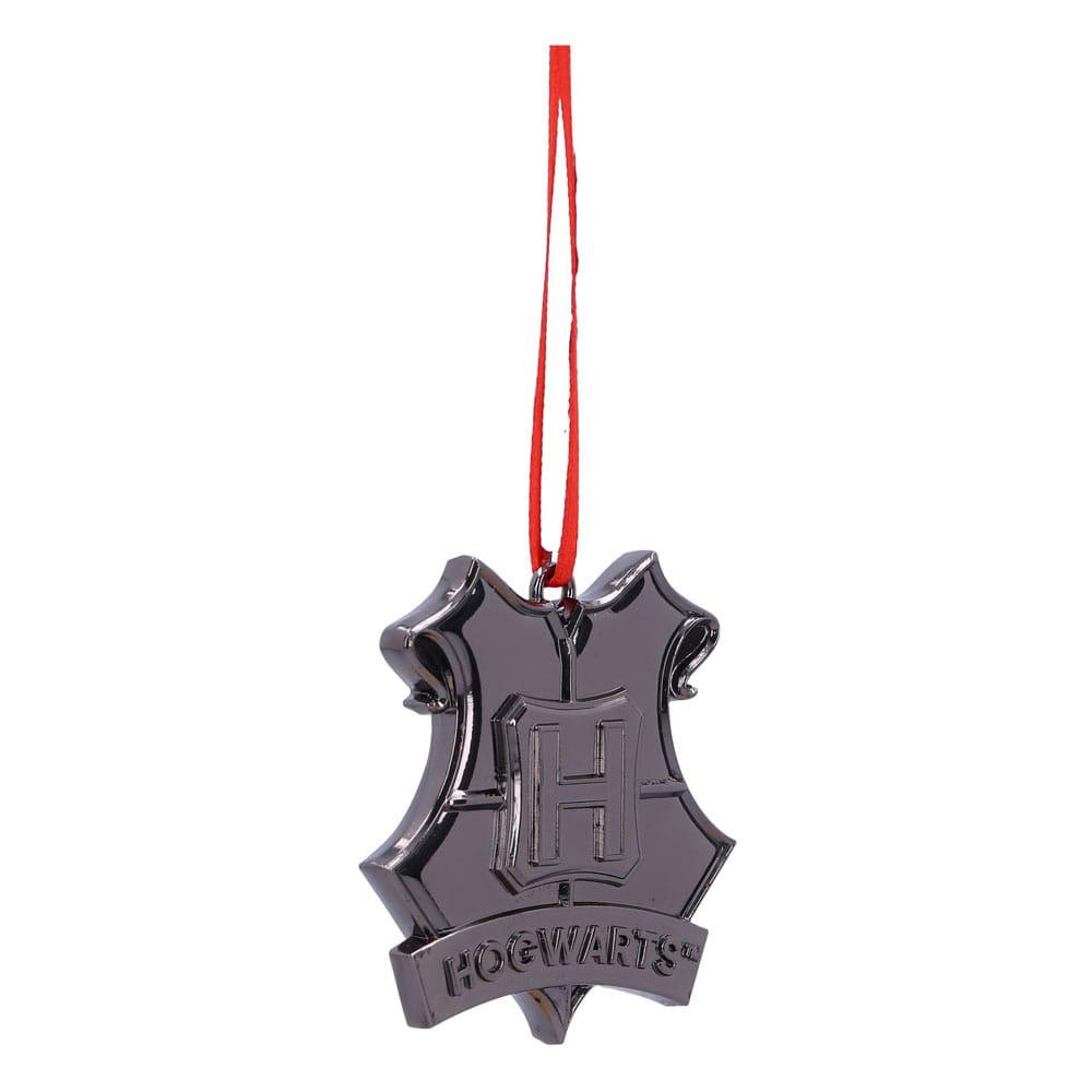 HARRY POTTER - Ecusson de Poudlard (Argent) - Déco à suspendre 6cm - 4