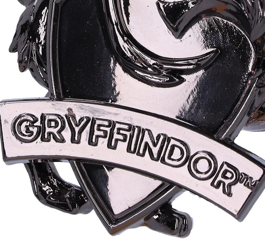 HARRY POTTER - Ecusson de Gryffondor (Argent) - Déco à suspendre 6.5cm - 6