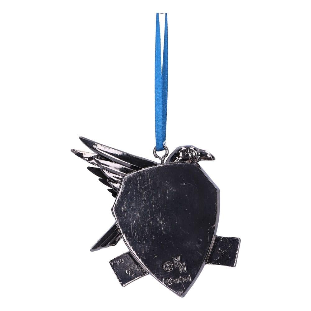 HARRY POTTER - Ravenclaw Crest (Silver)  - Hanging Ornament 7cm - 3