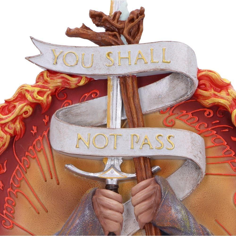 LORD OF THE RINGS - You Shall Not Pass - Wall Plaque - 5