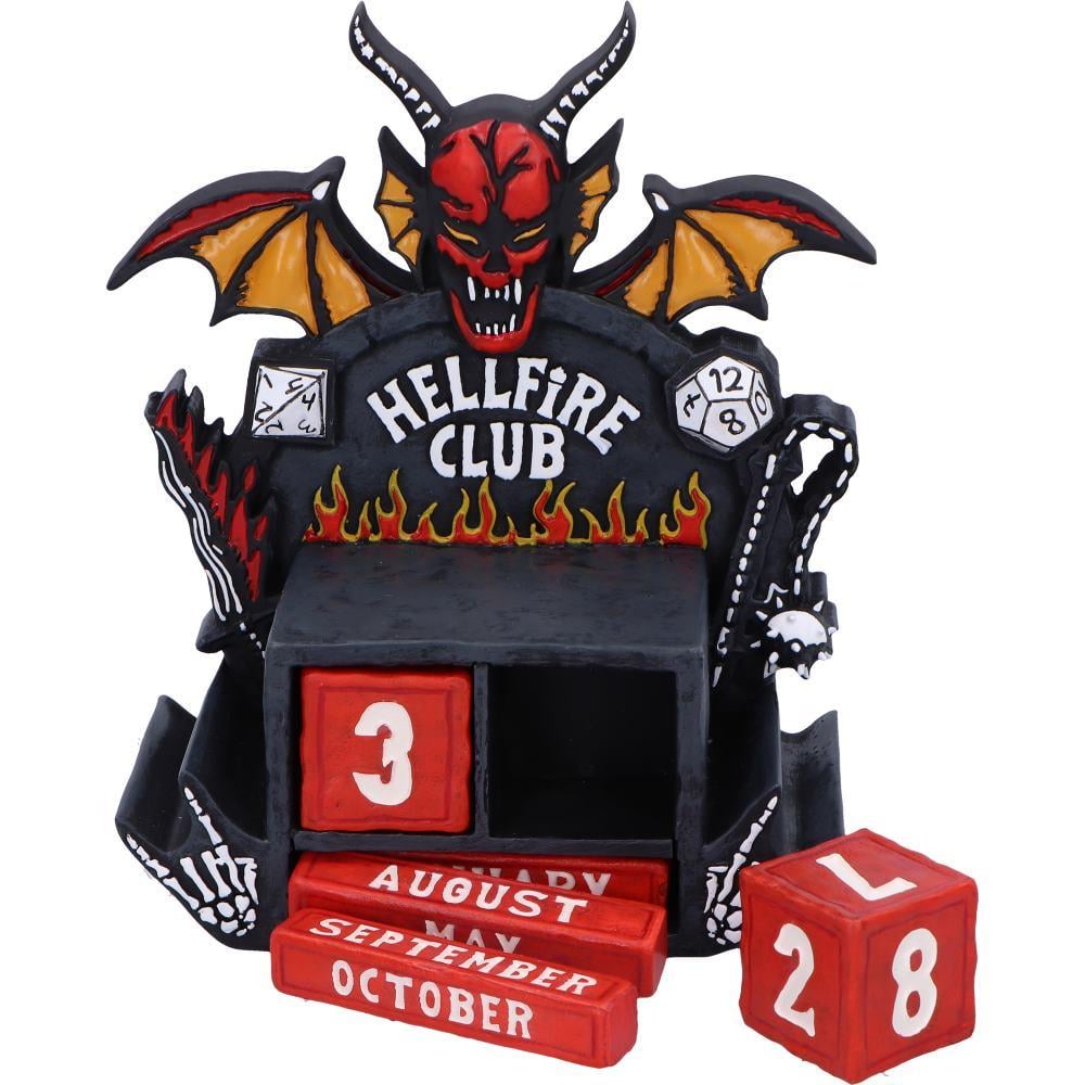 STRANGER THINGS - Hellfire Club - Perpetual Calendar - 6