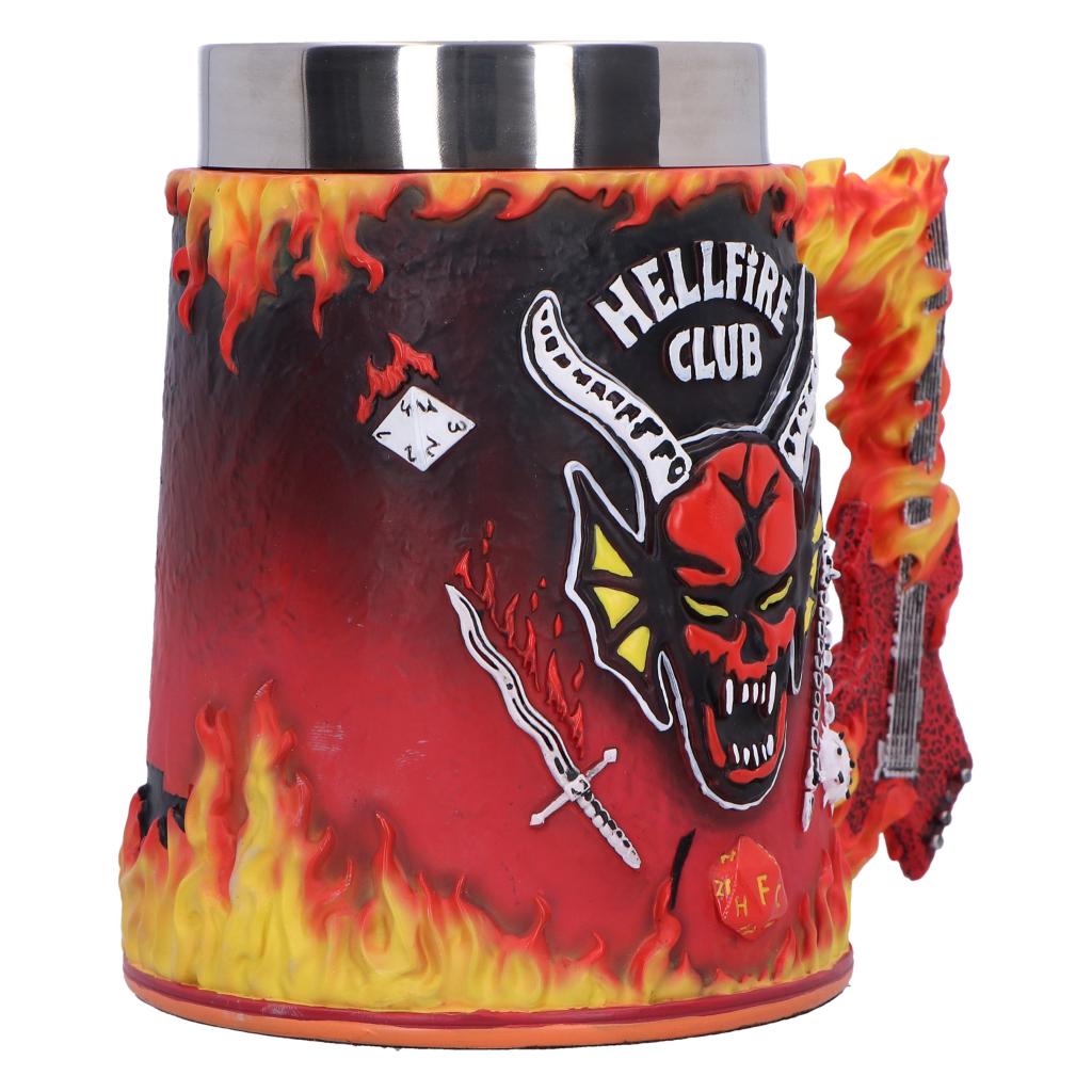 STRANGER THINGS - Hellfire Club - Tankard 16.5cm - 4