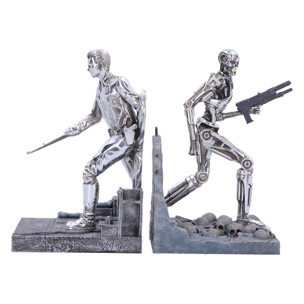 TERMINATOR - T-1000 vs T-800 - Serre-Livres 18.5cm - 3