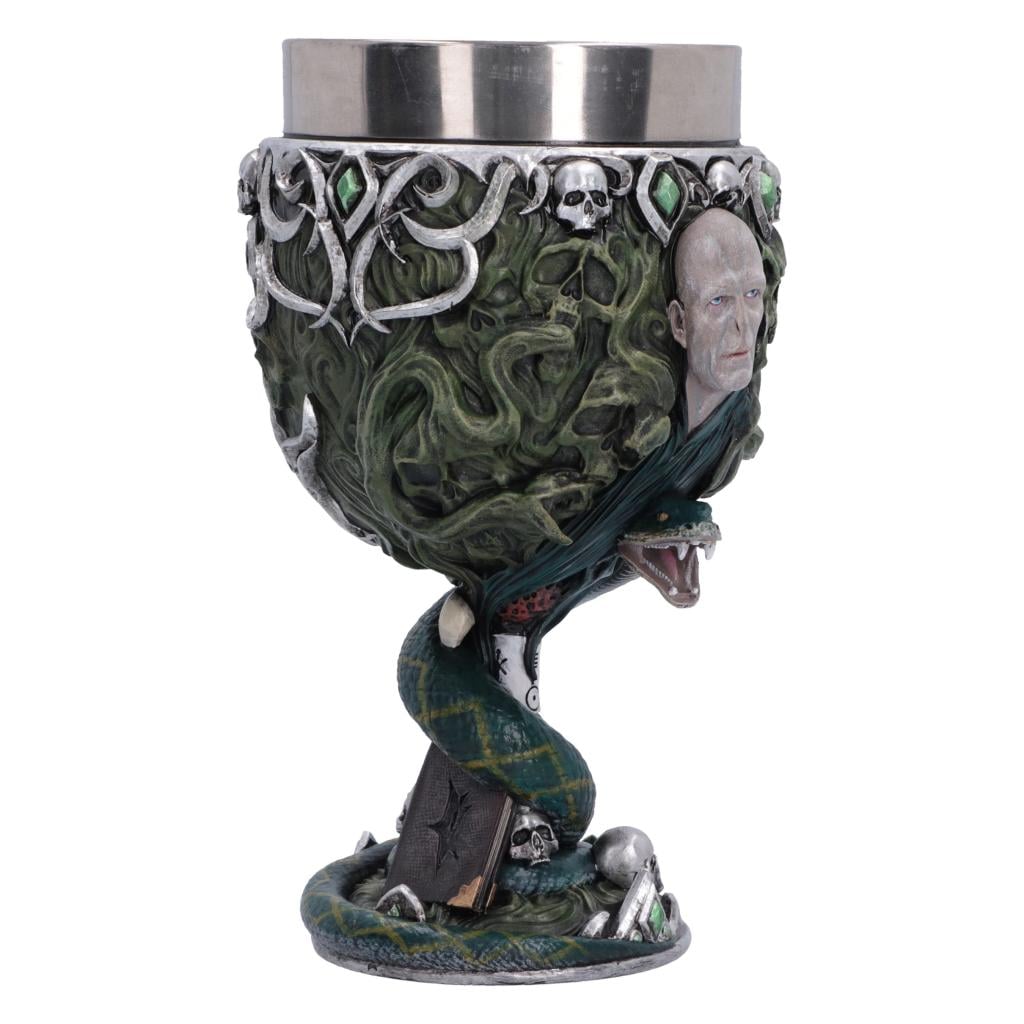 HARRY POTTER - Voldemort - Calice en résine 19cm - 4