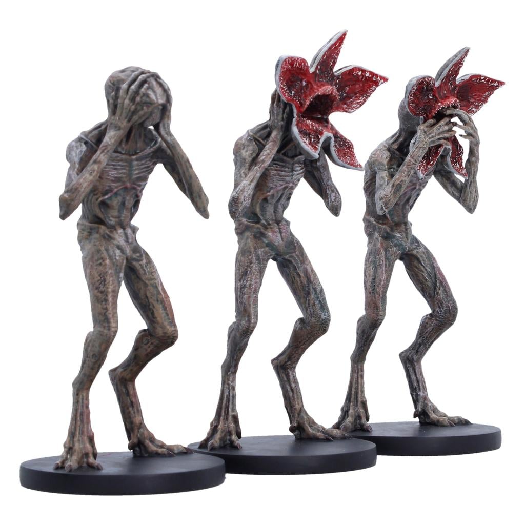 STRANGER THINGS - Three Wise Demogorgons - Set 3 Statuette - 3
