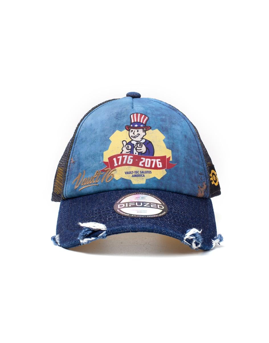 FALLOUT 76 Vault 76 Vintage Trucker Cap Cap