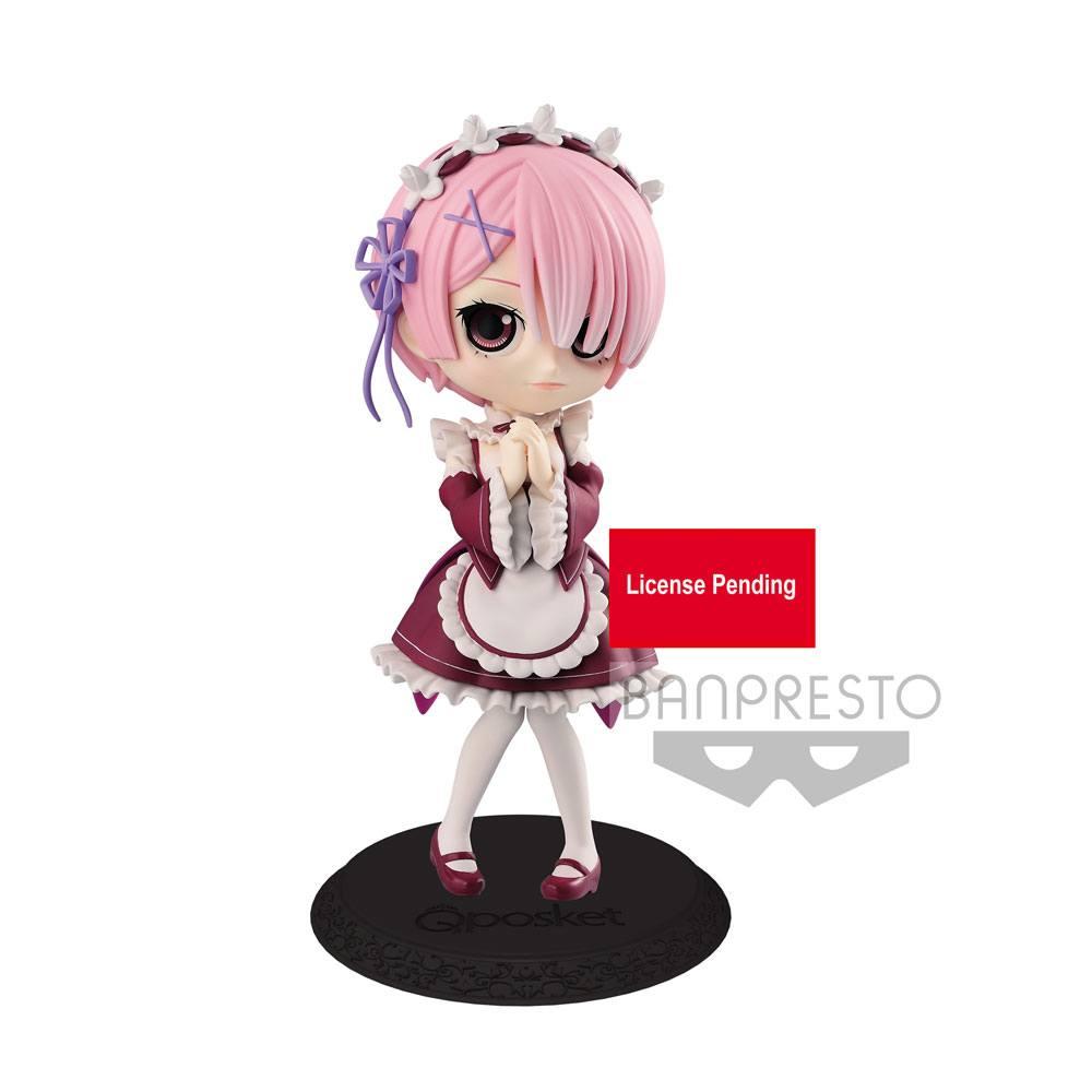Re:Zero Starting Life In Another World Q Posket Rem Vol.2  Version A And Bonnie Starry Night Chapter Mango Lulu