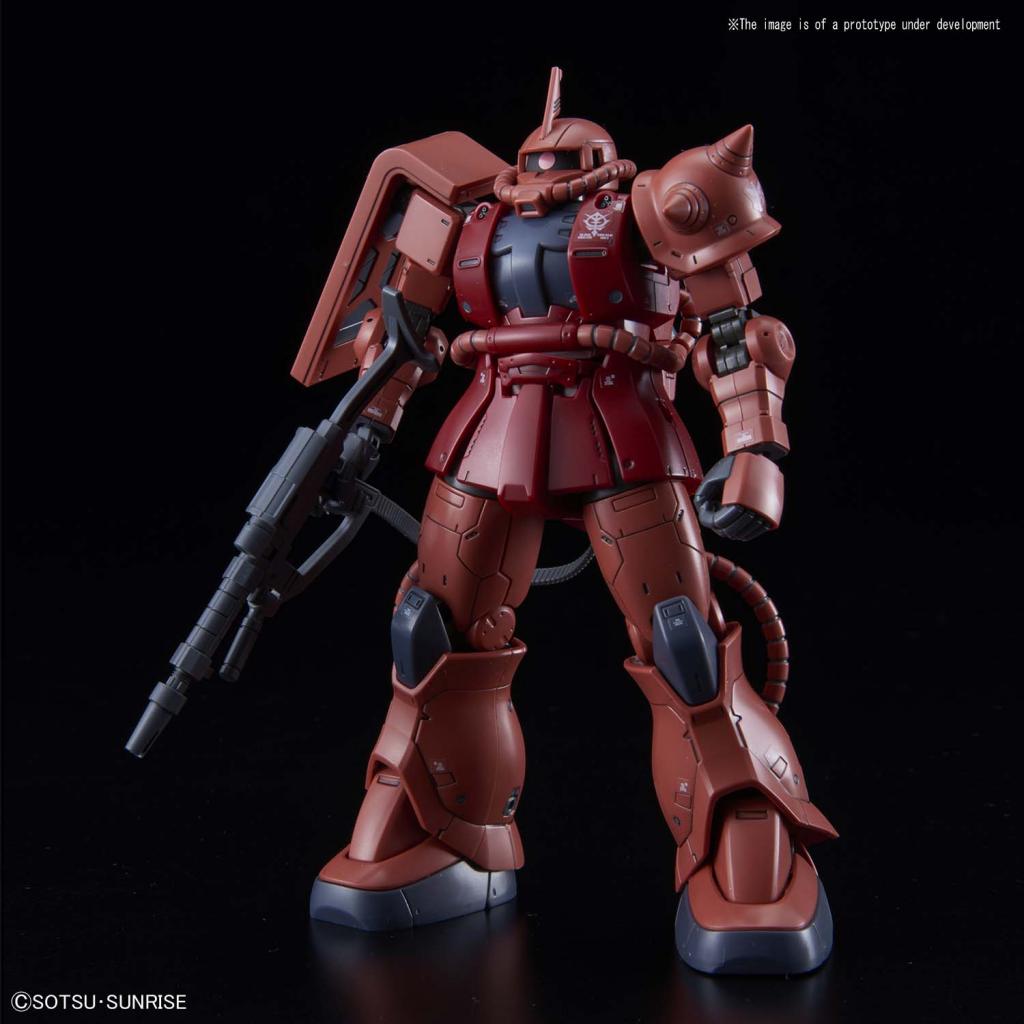 GUNDAM - Model Kit - HG 1/144 - MS-06S Zaku II Aznable's Mobile