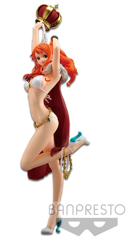 Shopforgeek One Piece Flag Diamond Ship Figurine Nami 25cm One Piece Figurine 39 99