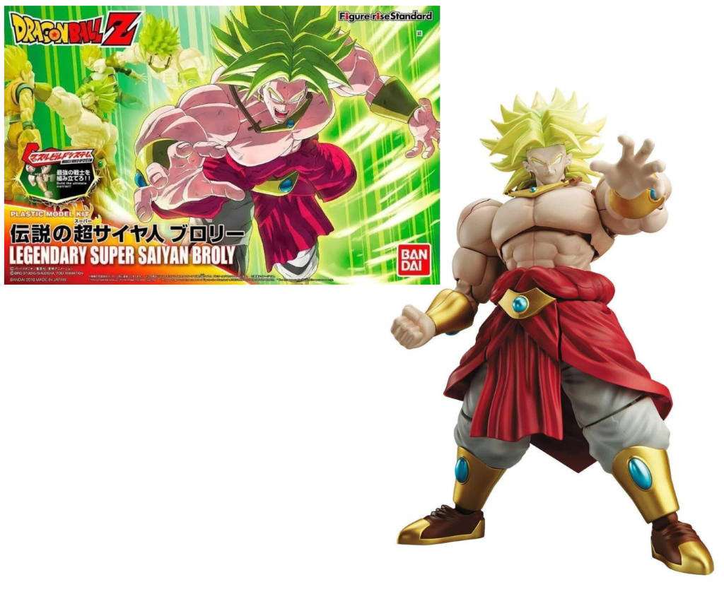DRAGON BALL Model Kit Super Saiyan Broly Model