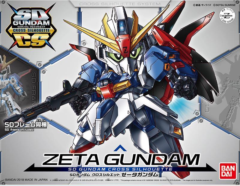 GUNDAM Model Kit SD Cross Silhouette Zeta Gundam