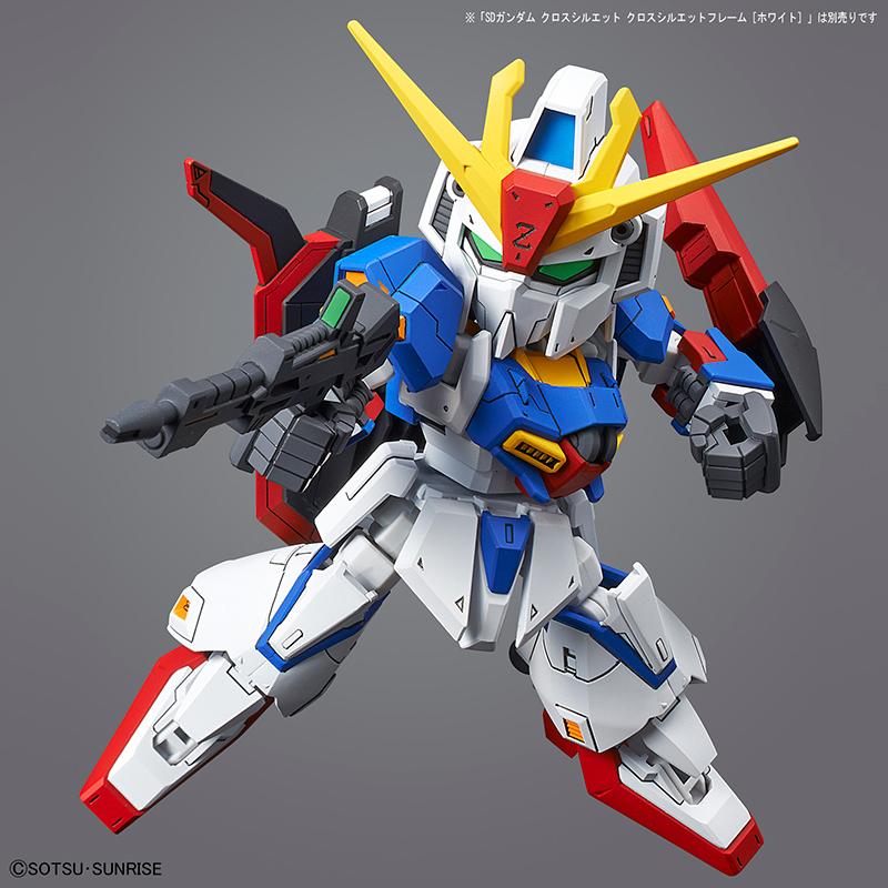 GUNDAM - Model Kit - SD Cross Silhouette Zeta Gundam - 3