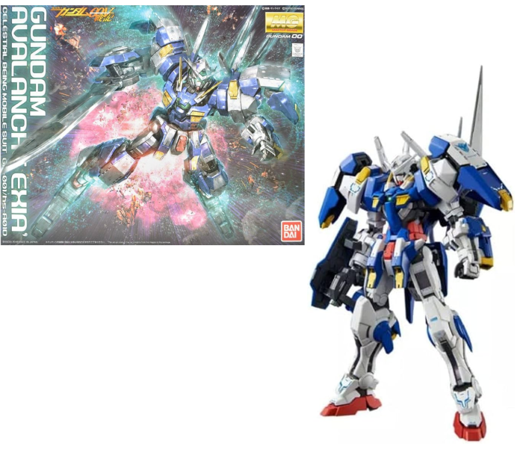 GUNDAM - Model Kit - MG 1/100 - Gundam Avalanche Exia - REPROD ...