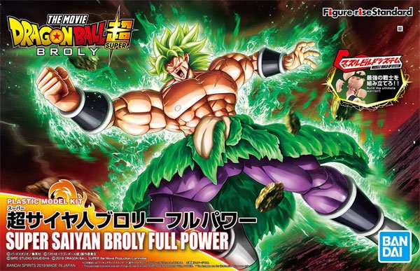 DRAGON BALL - Model Kit - Super Saiyan Broly Full Power_IMAGE_1