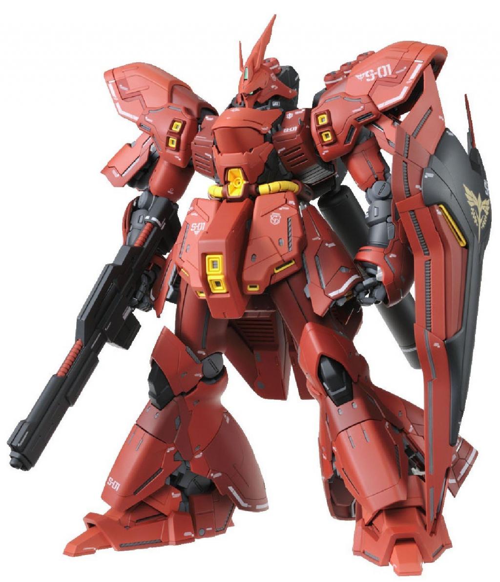 GUNDAM - Model Kit - MG 1/100 - MSN-04 Sazabi Ver.KA - 18 CM - 2