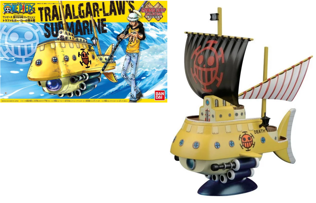 ONE PIECE Model Kit Ship Trafalgar Law Submarine