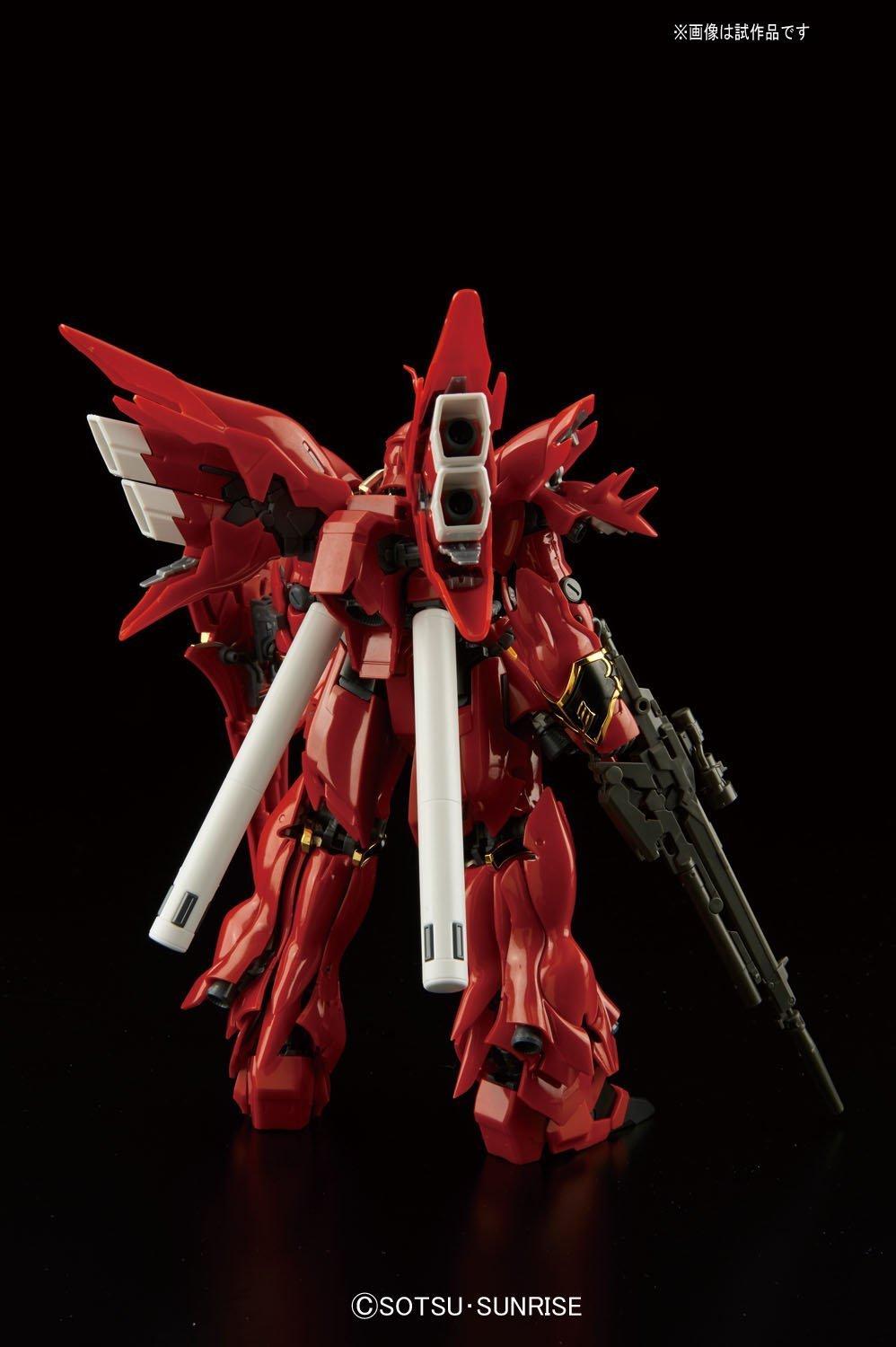 GUNDAM - Model Kit - Real Grade - MSN-06S Sinanju - 17 CM - 3