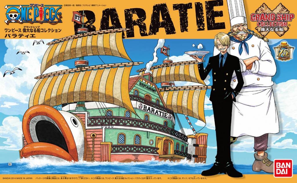 ONE PIECE Model Kit Ship Baratie 'REPROD'