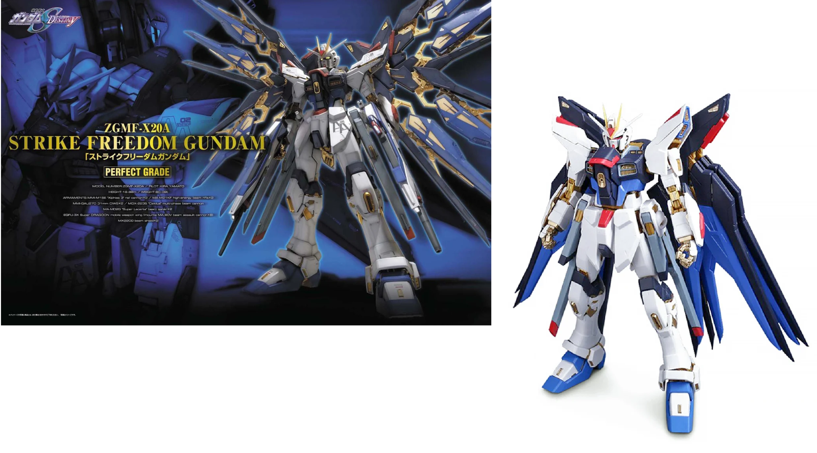 1/60 Perfect Grade Strike Freedom Gundam