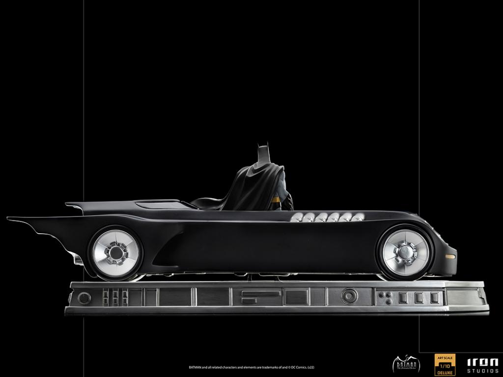 BATMAN ANIMATED - Batman et Batmobile - Statuette ArtScale Deluxe 1/10 - 3